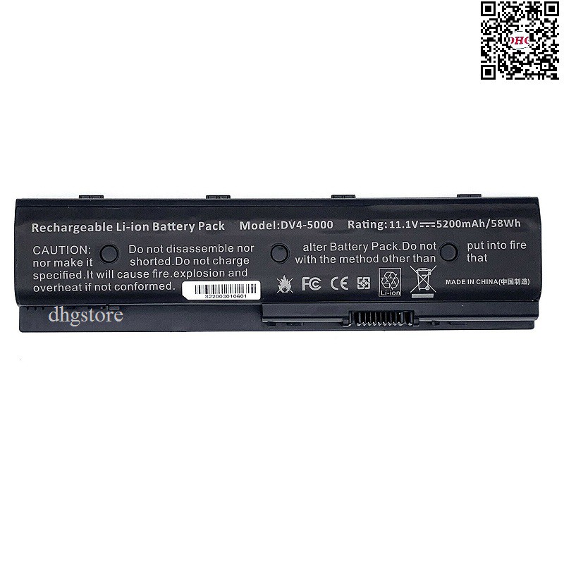 Pin laptop HP Pavilion DV4-5000, DV6-7000, DV6-8000, DV7-7000, Envy M4-1000, M6-1000, M7-1000, MO06, HSTNN-LB3N