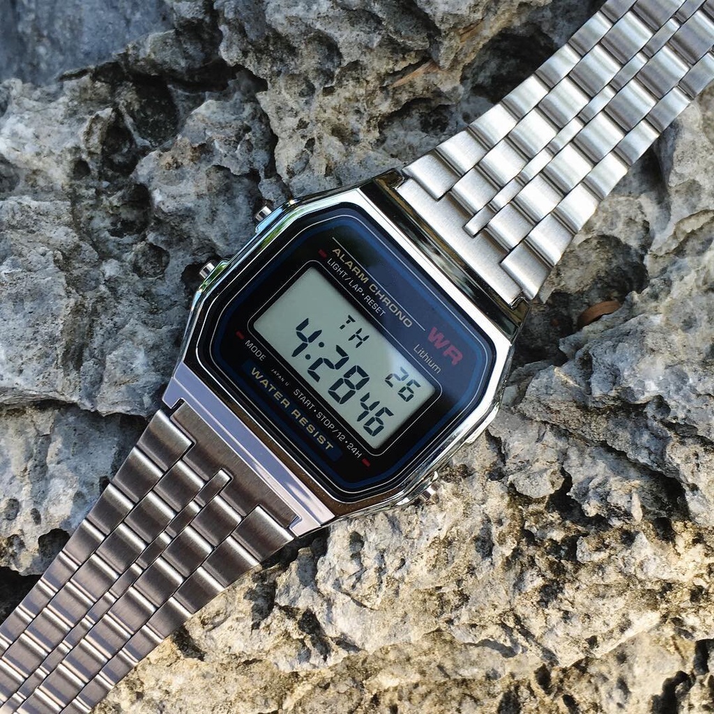 Đồng hồ nam, nữ Gozid A159 WR unisex dây thép kiểu dáng thể thao cho tuổi teen-Gozid.watches | BigBuy360 - bigbuy360.vn