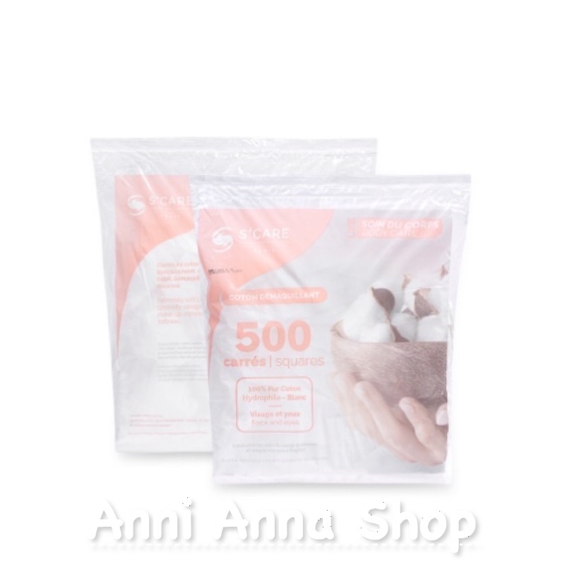Bông Tẩy Trang S Care Pháp Túi 500 miếng