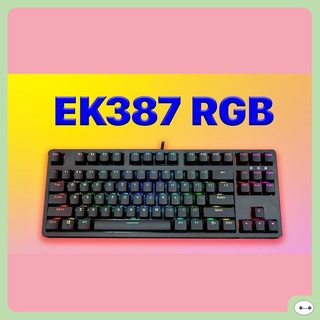Bàn phím cơ edra ek387 led rgb