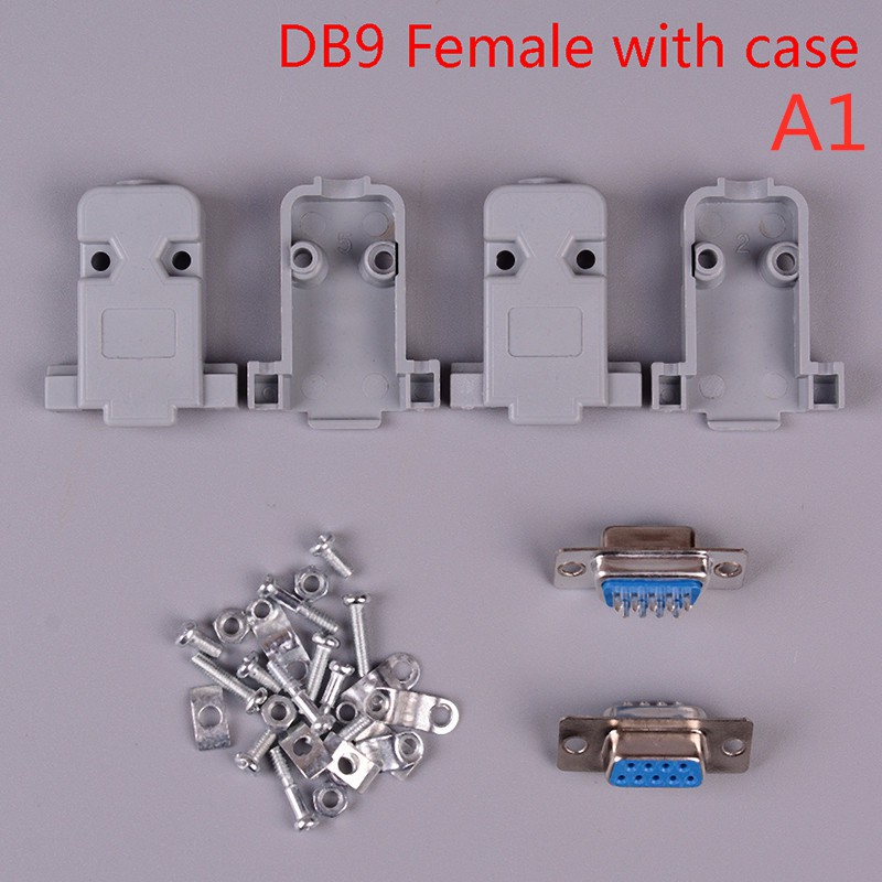 Set 2 đầu nối RS232 DB9 female 9 pin RS232 | BigBuy360 - bigbuy360.vn