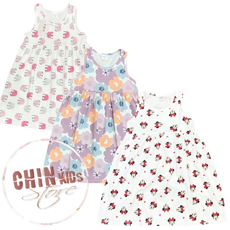 Váy bé gái lớn cotton VNXK sát nách ba lỗ cánh tiên size đại 5 6 7 8 9 10 11 12 tuổi [V8]