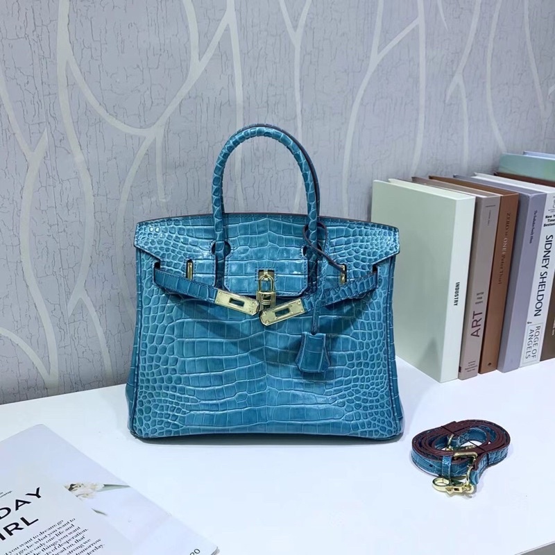 Túi xách nữ thương hiệu thời trang cao cấp Hermes HM da thật nhập khẩu 2 size