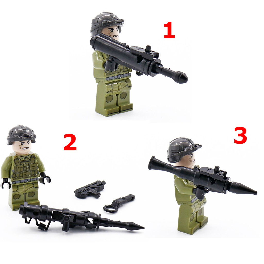 Vỉ Vũ Khí Chống Tăng NO.643 - Phụ Kiện MOC Army