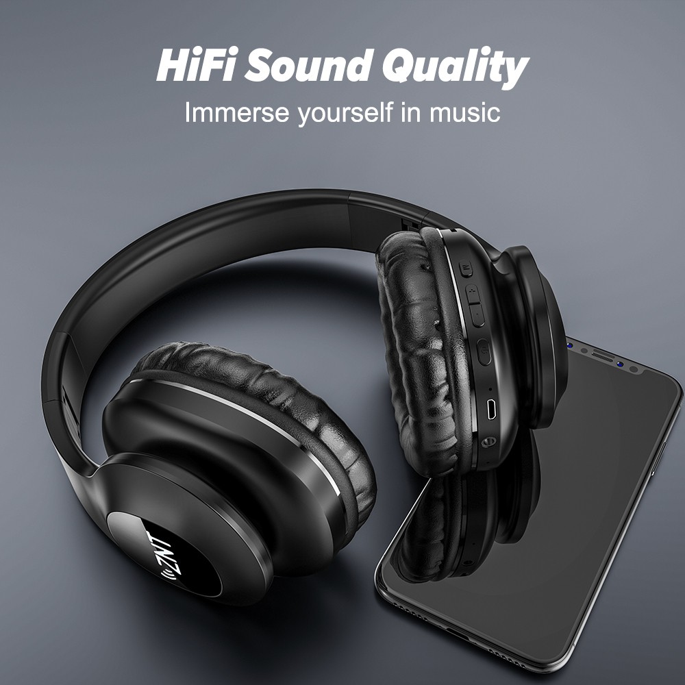 ZNT SoundFit Jox - Tai nghe chụp tai không dây hỗ trợ Bluetooth 5.0