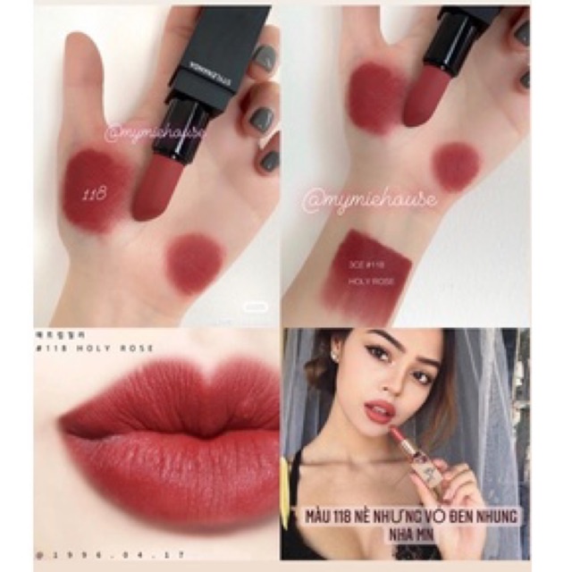 SON THỎI 3CE MATTE LIP COLOR 118 / 908