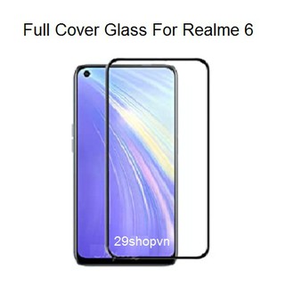 Kính cường lực full màn Realme 6