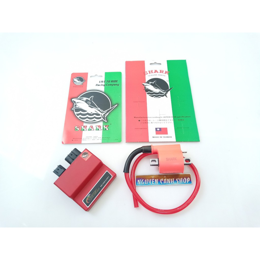 iC mở tua exciter 135 mobin sườn SHARK 2 món ic không chỉnh