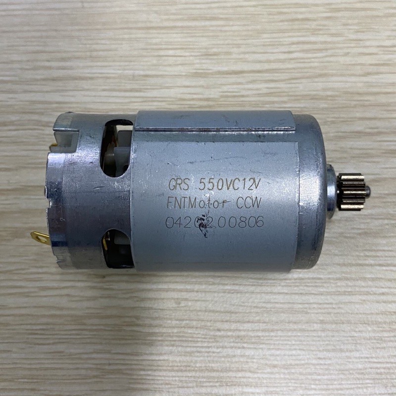 Motor dc rs550 thay thế máy khoan pin công suất cao