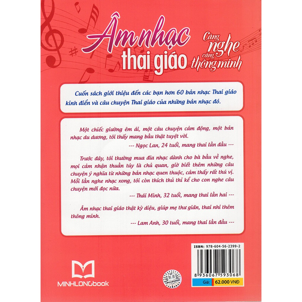 Âm nhạc thai giáo - Càng nghe càng thông minh (tặng kèm VCD)