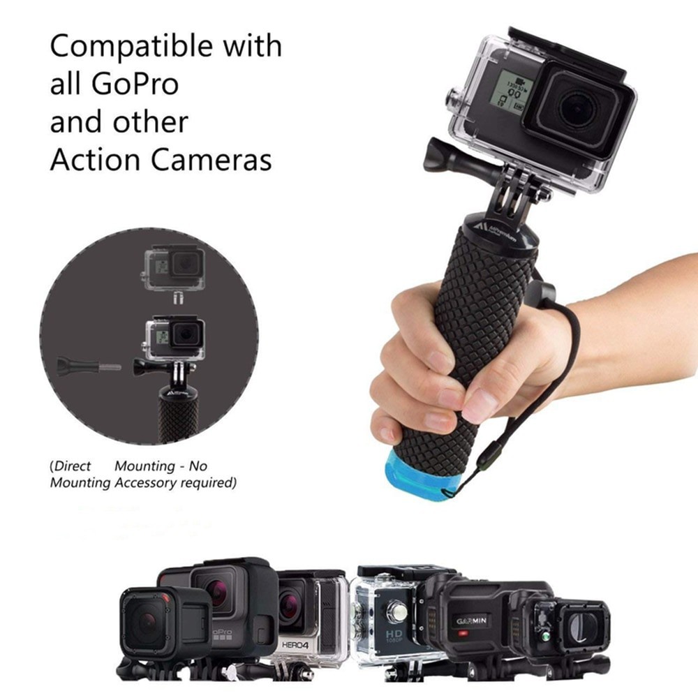 Phao Cầm Tay Gắn Camera Hành Trình Gopro Hero 9 8 7 6 5 4 Osmo