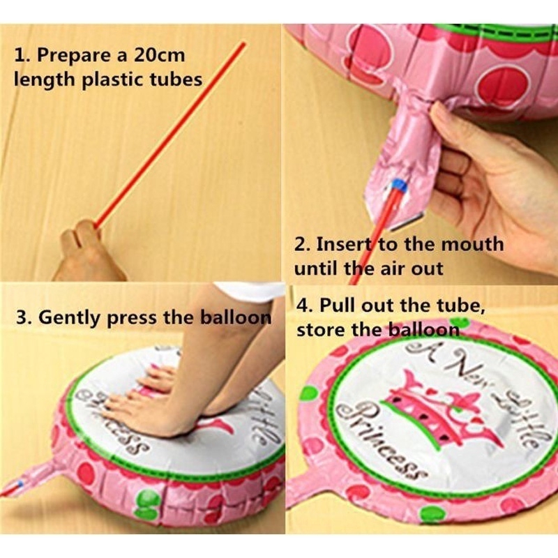 Bong bóng phôi nhôm hình đầu kỳ lân màu cầu vồng