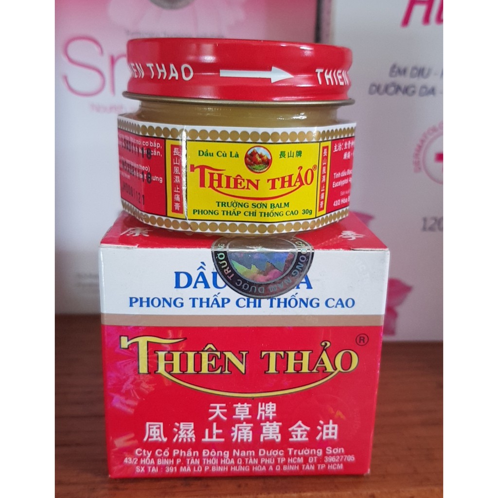 Dầu cù là phong thấp chỉ thống cao thiên thảo lọ 30gr