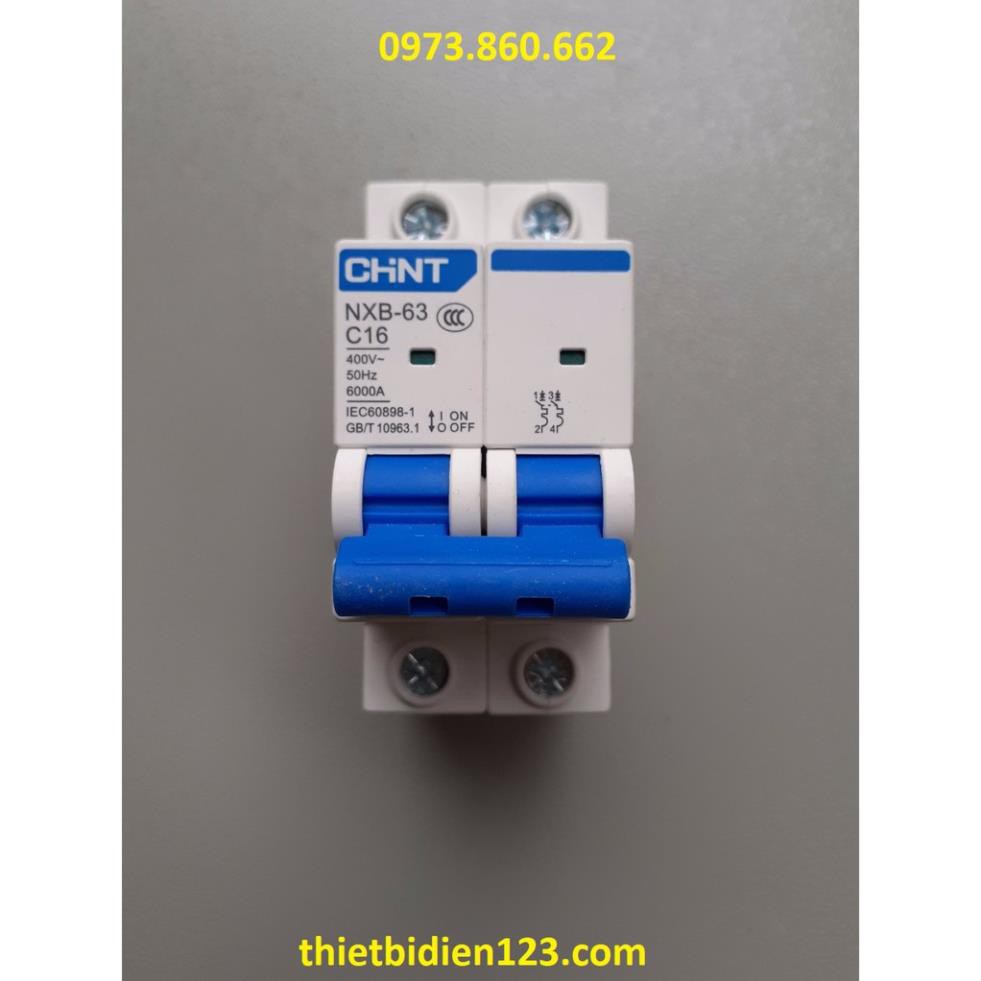 ATTOMAT CHINT MCB 2P 16-63A -NXB-63-C16A, 20A, 25A, 32A, 40A, 63A