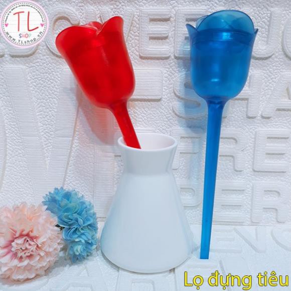 BỘ DỤNG CỤ ĐỰNG TIÊU HÌNH HOA HỒNG