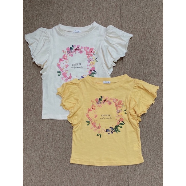 Áo phông cotton organic siêu mỏng mát xuất Hàn cho bé size 100-130.