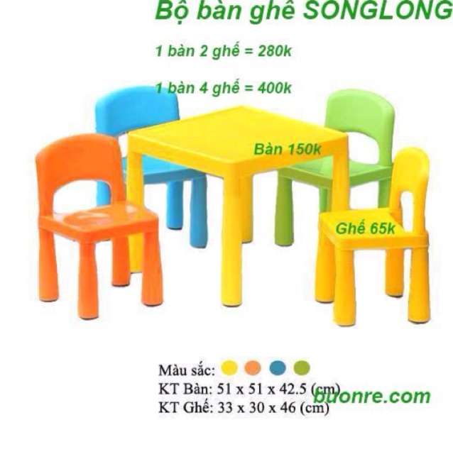 Bàn học cho bé SONG LONG 00200