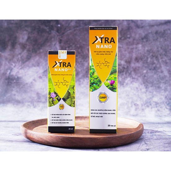 XTRA NANO ❤️[ CHÍNH HÃNG ] ❤️ Viên Sủi Hỗ Trợ Điều Trị Viêm Xoang