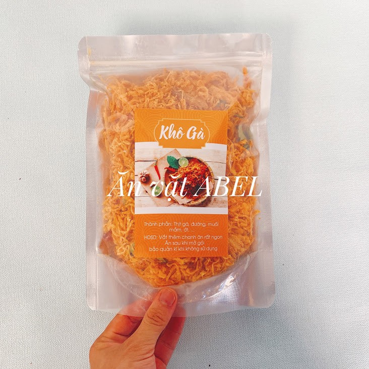 [Mã GROXUAN1 giảm 8% đơn 150K] Khô gà lá chanh 400g đặc biệt , gà khô lá chanh loại ngon , Ăn Vặt ABEL | BigBuy360 - bigbuy360.vn