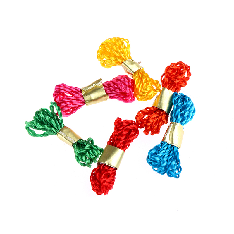 6 Cuộn Chỉ Mini Tỉ Lệ 1: 12 Trang Trí Nhà Búp Bê