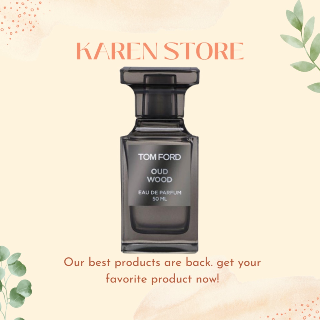 ⚡𝑲𝒂𝒓𝒆𝒏 𝑺𝒕𝒐𝒓𝒆⚡ Mẫu thử nước hoa Tom Ford Oud Wood 5ml/10ml/20ml