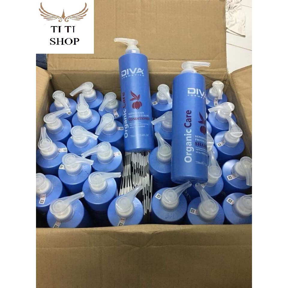 Dầu gội xả DiVa phục hồi tóc hư tổn cấp độ3 - hàng chính hãng | BigBuy360 - bigbuy360.vn