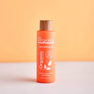 Dầu Massage Hữu cơ Bạc hà Cam Organic Massage Oil Little Innoscents 125ml Hàng Nhập khẩu Chính Hãng Úc