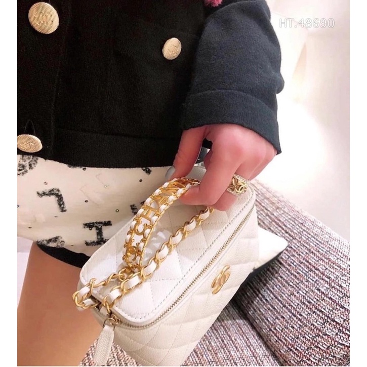 Túi xách quai kim loại dây xích