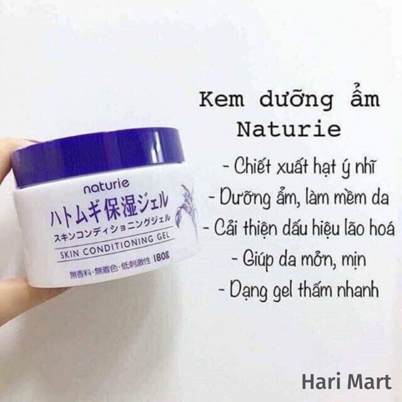 Kem dưỡng ẩm trẻ hoá da Naturie Skin Conditioning Nhật Bản