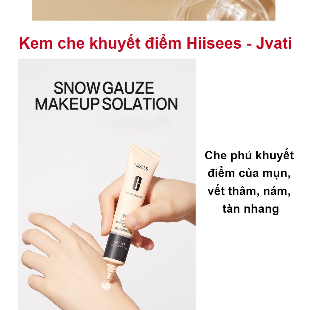 Kem nền CHE KHUYẾT ĐIỂM-KEM LÓT nền che KHUYẾT Điểm Kiềm Dầu