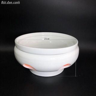 Bếp hâm nóng thức ăn gốm sứ Bát Tràng