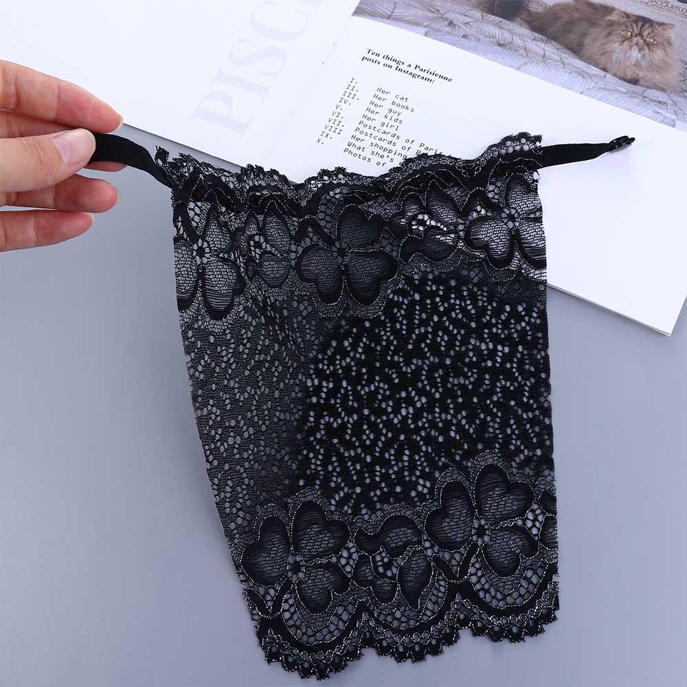 AROMA Áo Ống Bằng Ren Hoa Trong Suốt Thoáng Khí Dành Cho Nữ