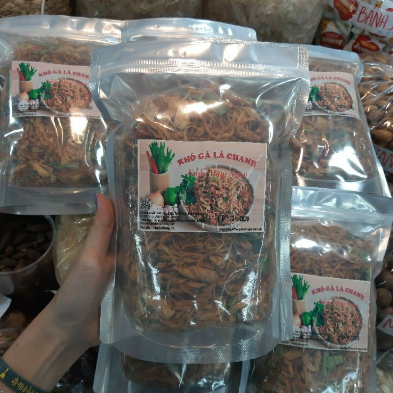 KHÔ GÀ NƯỚC MẮM LÁ CHANH LOẠI 1 _ 500GR | BigBuy360 - bigbuy360.vn