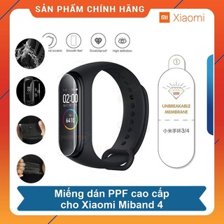 Miếng Dán Mi band 4 / miband 4 PPF NEWMOND - Chịu Lực - Chống Trầy Xước Tuyệt Đối Tặng Phụ Kiện Dán