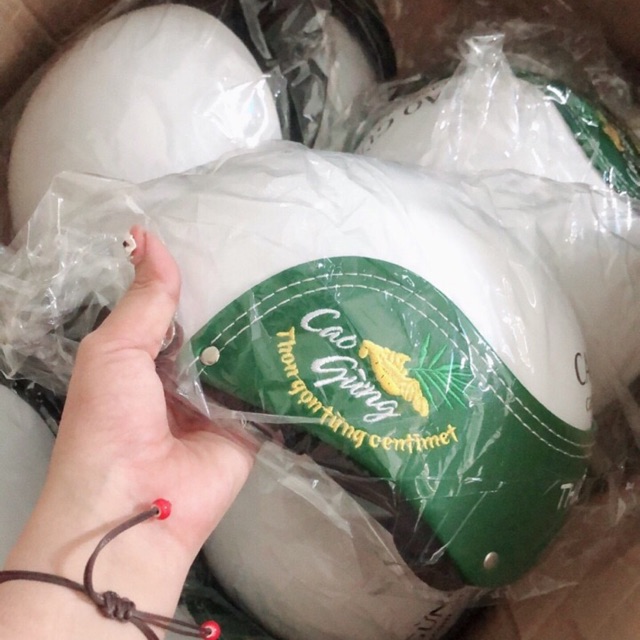 Nón bảo hiểm cao gừng