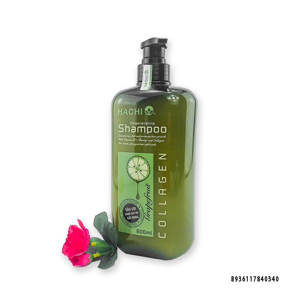 (combo giá sốc)DẦU GỘI HACHI NGĂN NGỪA GÃY RỤNG GRAPFRUIT - REGENERATING SHAMPOO