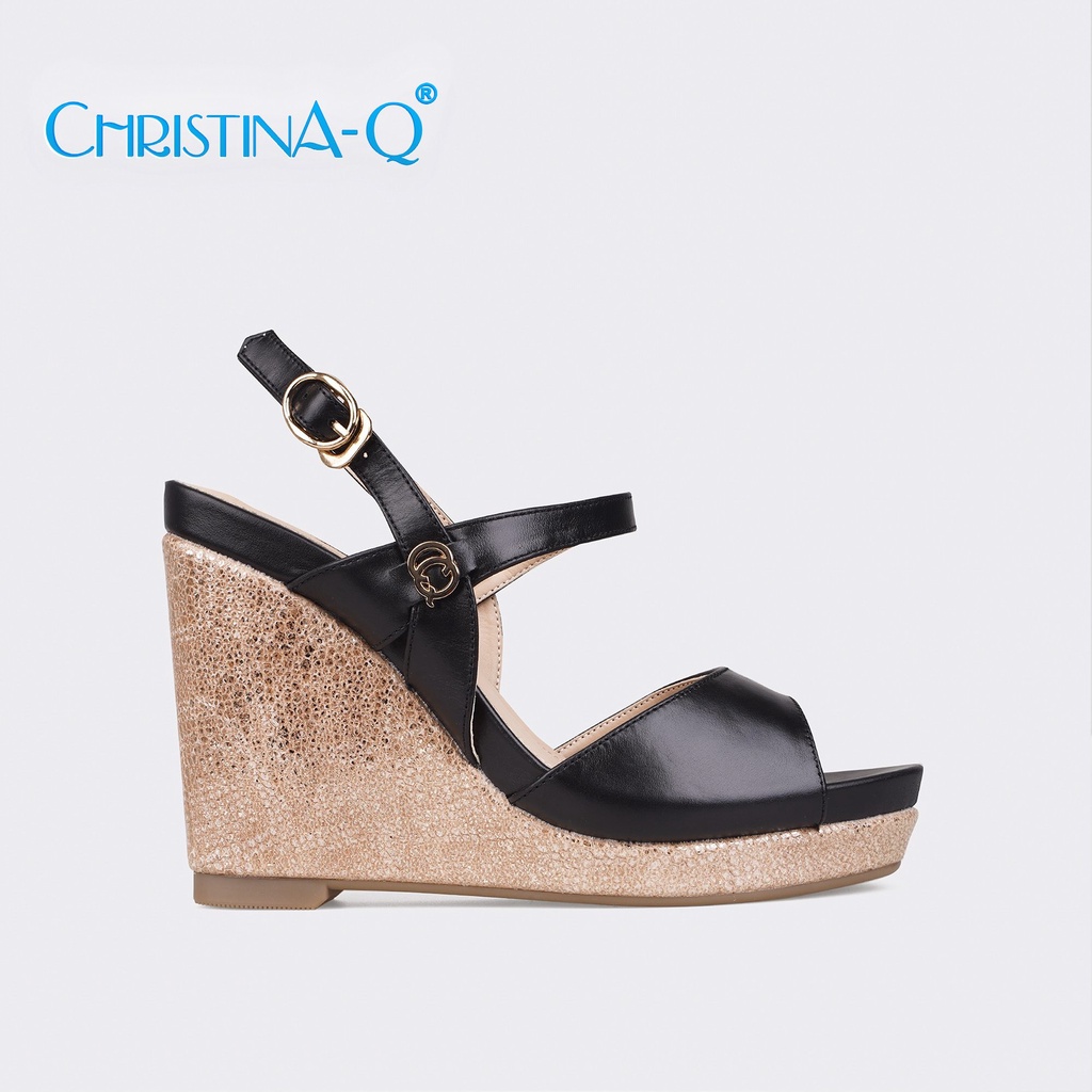 Giày sandals nữ đế xuồng Christina-Q XDX119