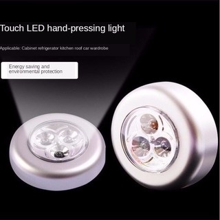 Đèn cảm ứng 3 đèn LED Đèn tường / tủ Đèn LED mini Cảm biến ánh sáng ban đêm chạy bằng pin Đèn mini khẩn cấp cạnh giường ngủ