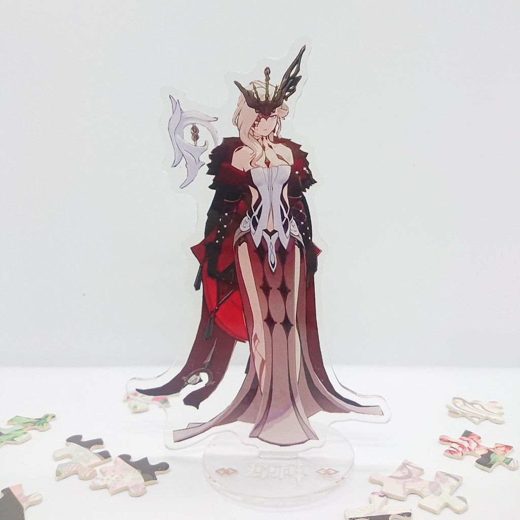 Tượng mica Standee anime La Signora - Genshin Impact