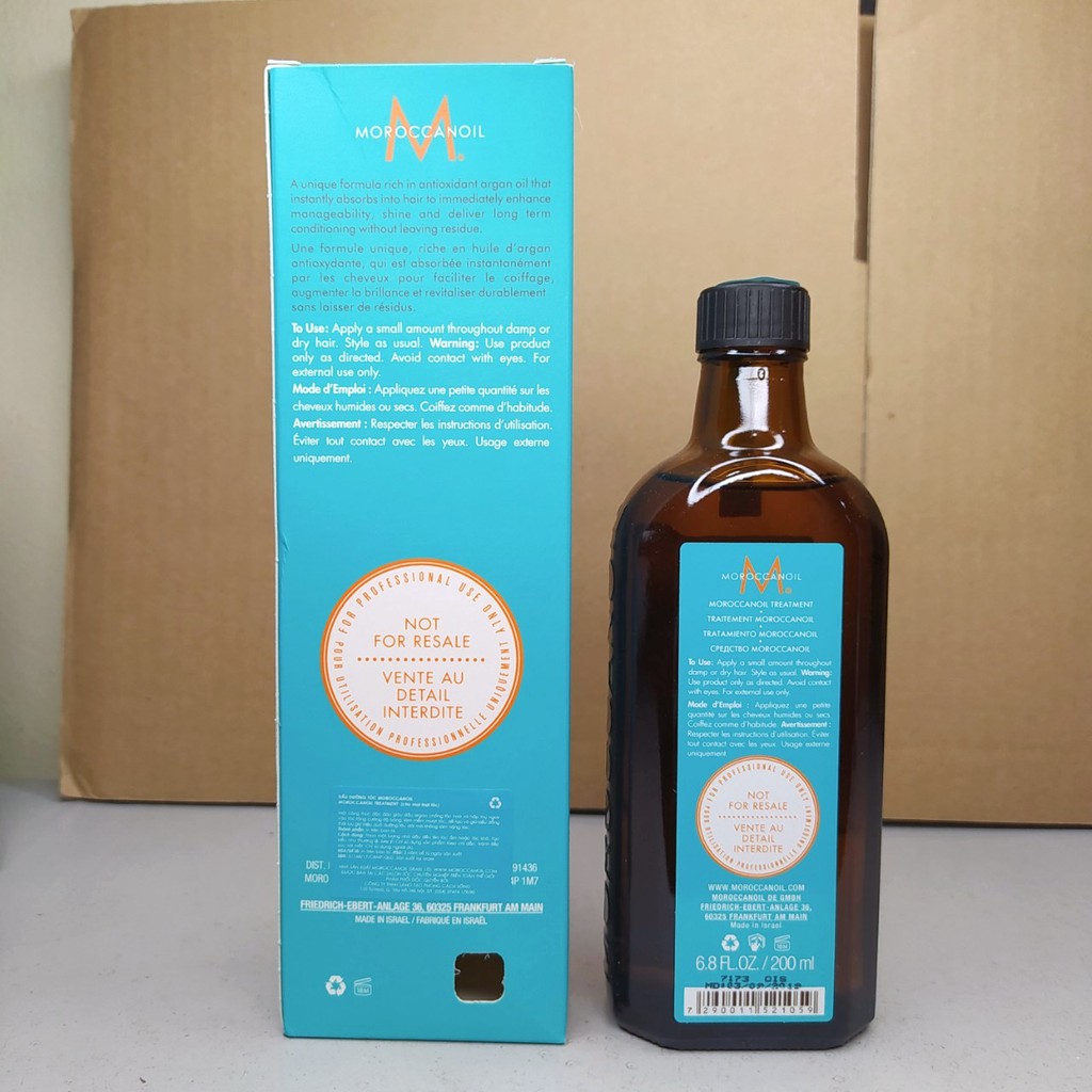 Dầu Dưỡng Tóc moroccanoil 200ml Chính Hãng