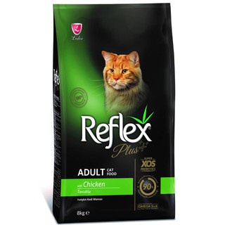 Thức Ăn Cho Mèo Hạt Khô Cao Cấp Thổ Nhĩ Kỳ Reflex Plus đủ mùi-Bao 8Kg, 15Kg