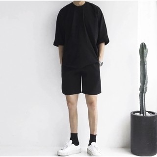 Quần Short Thun Đen