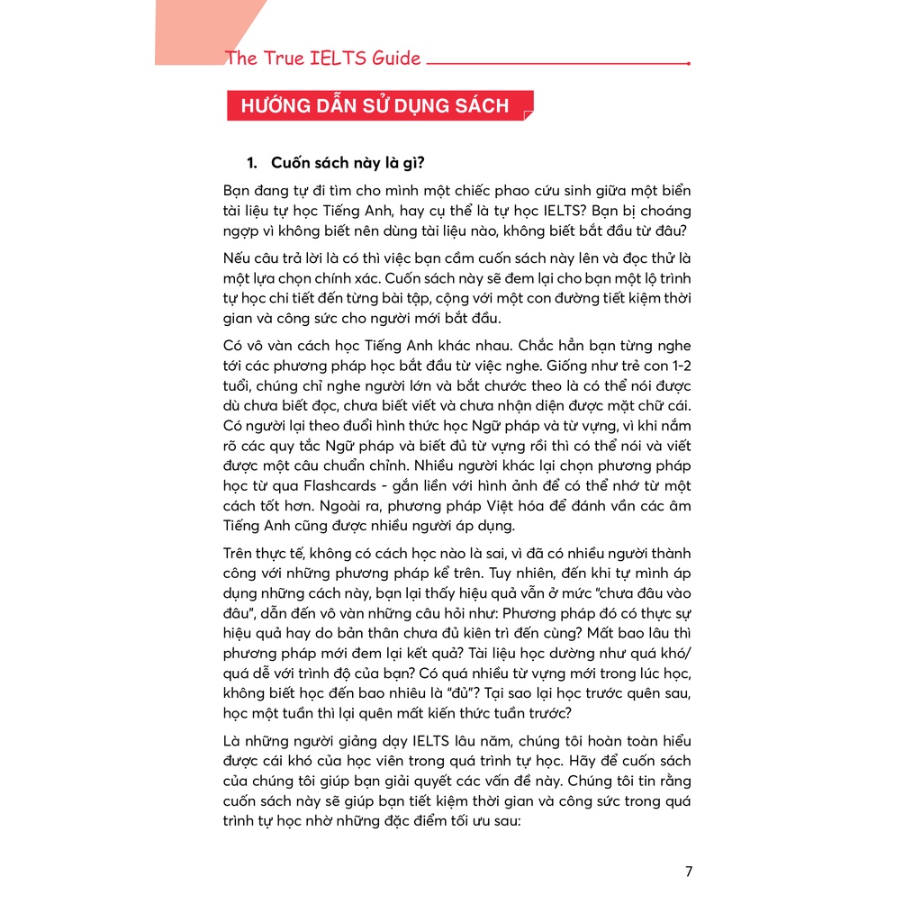 Sách - The True IELTS Guide