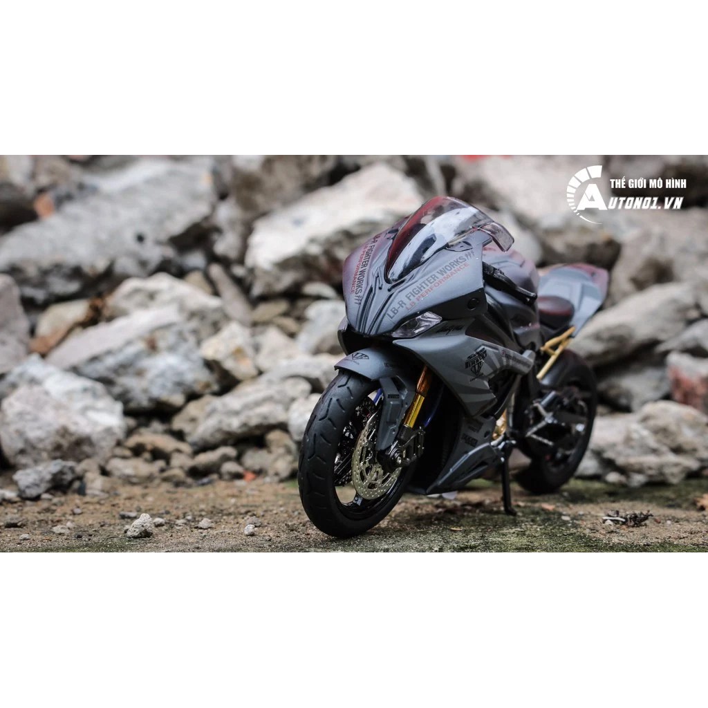 MÔ HÌNH XE ĐỘ BMW S1000 2020 LIBERTY WALK 1:12 AUTONO1 D026