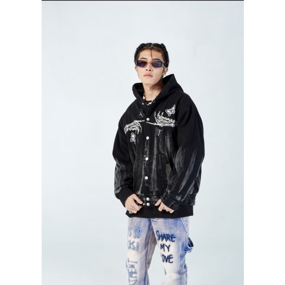 Áo khoác HOODIE VINTAGE WASHED