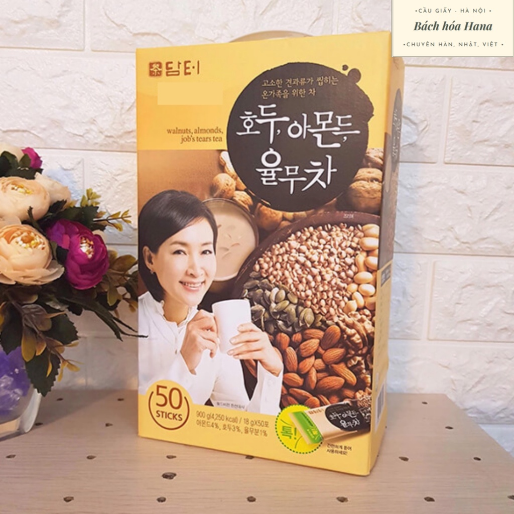 Bột Ngũ cốc các loại hạt bà già Damtuh Hàn quốc 50 gói