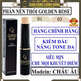 Phấn nền dạng thỏi kiềm dầu nâng tone da che khuyết điểm tốt cho da dầu mụn da khô BB Stick Golden Rose Kem nền Cream