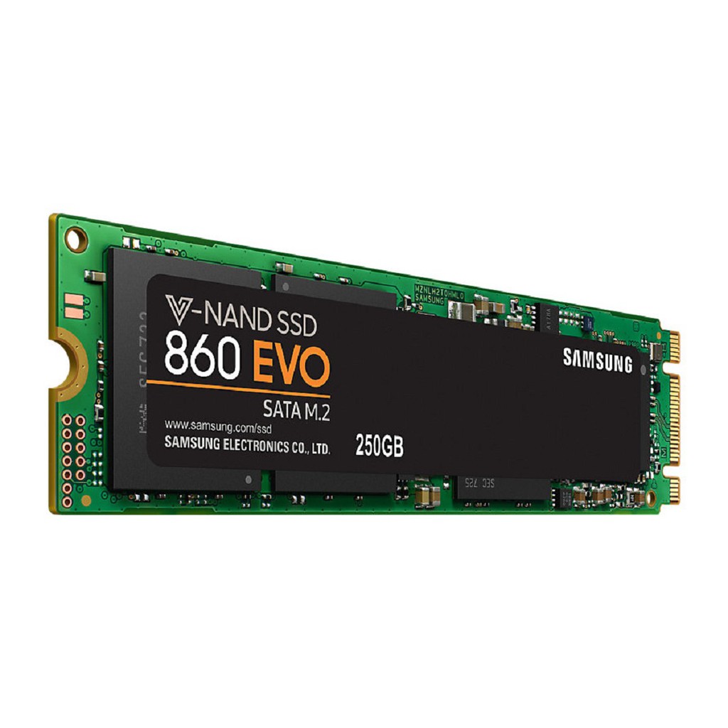 Ổ cứng SSD 250Gb Samsung 860 EVO MZ-N6E250BW (M2 2280 SATA 3) Hàng Chính Hãng