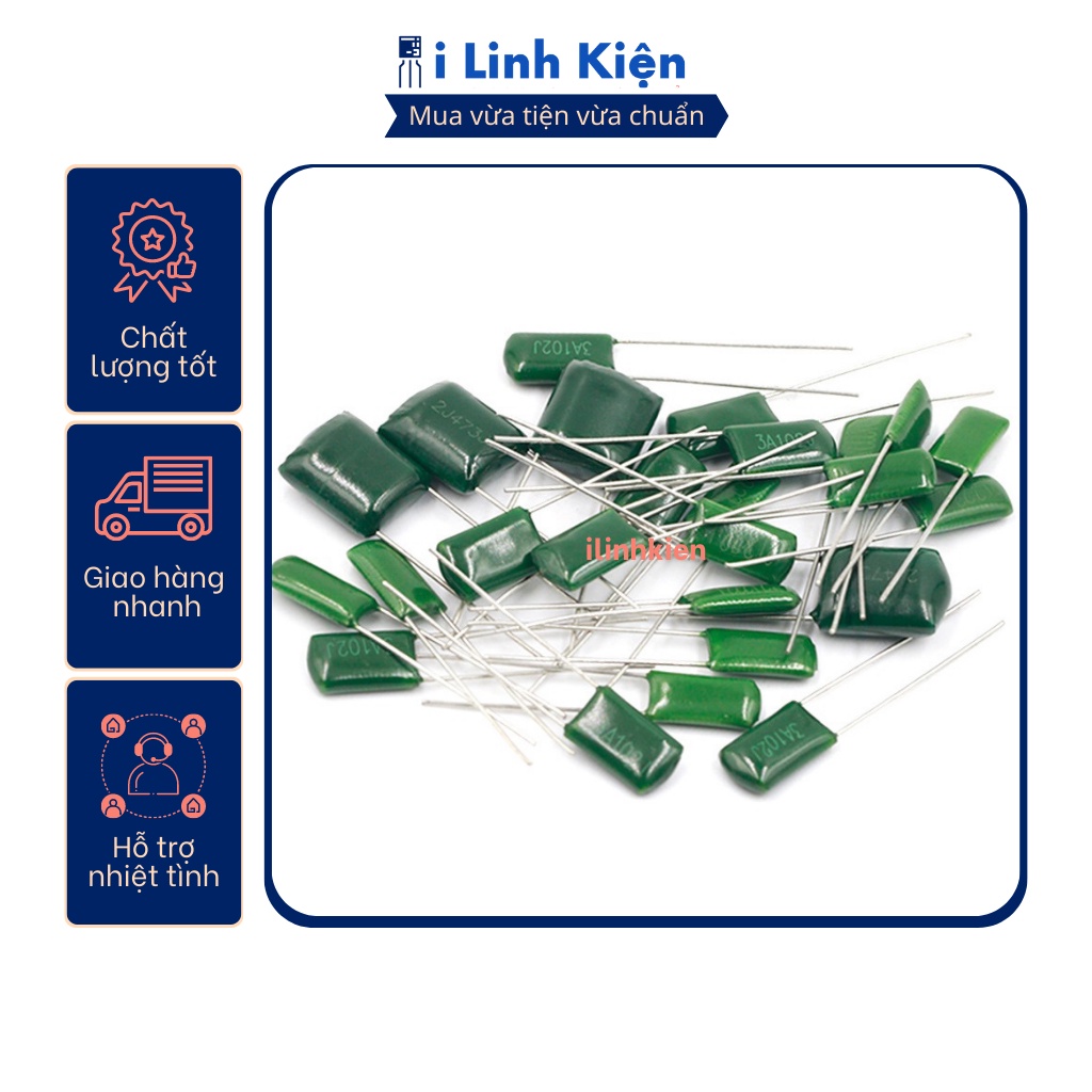 Tụ mica 0.68nF - 220nF 2A 100V