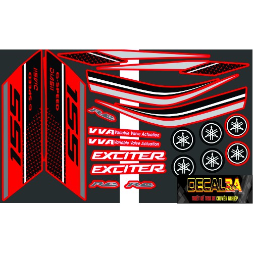 Tem rời Exciter 155 RC